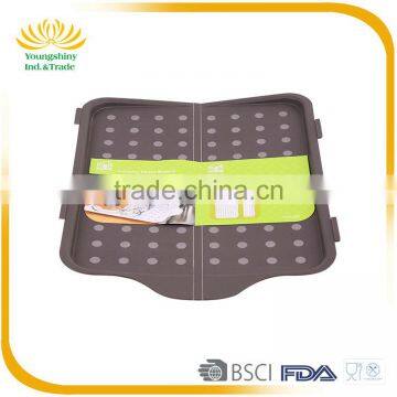 Factory Direct Price Eco-friendly Foldable Plastic Folding Basket photo-3