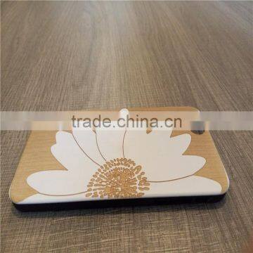 Classical Chinese 2017 Newest Design PC Sticked With Wood Cartoon Carving Cell Phone Case for Iphone photo-4