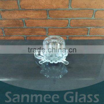 Cheap Tripodal Custom Embossed Beer Glass Mug photo-3