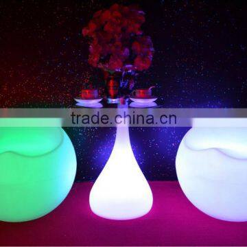 color changing LED table / light up furniture / outdoor bar counter