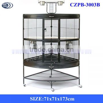 Playtop Corner Metal Parrot Cage