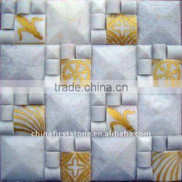 Marble Mosaic Wall Tile FSMT-166