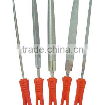 Electroplated Diamond Hand File / 5pcs/set Large Diamond Files