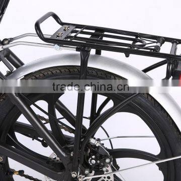 New Design 20 Inch Folding Electric Bike One-piece Wheel Electric Bike photo-6