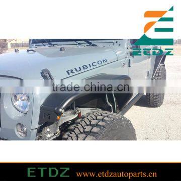 Aluminum Overland Tube Front Fenders for 07-16 Jeep Wrangler photo-2