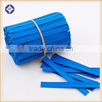 Double wire plastic nose wire for reusable face mask