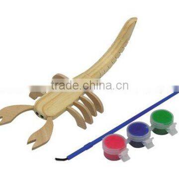 scorpion wooden panit kit