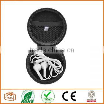 3 in 1 Earphone Handsfree Hard PU Case Plus Round Earphone Case photo-2