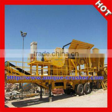 Hot Selling Mobile Gold Ore Crusher