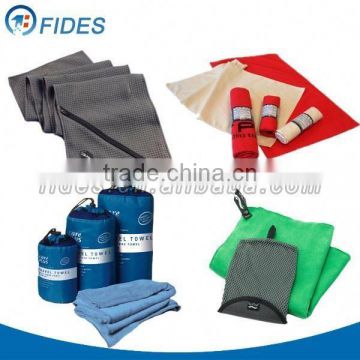 superfine 85% polyester 15% polyamide micro fiber bath towel 300gsm