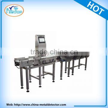 High performance checkweigher sorting machine