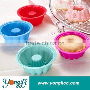 Non-Stick Round Shaped Silicone Bundt Cake Pan