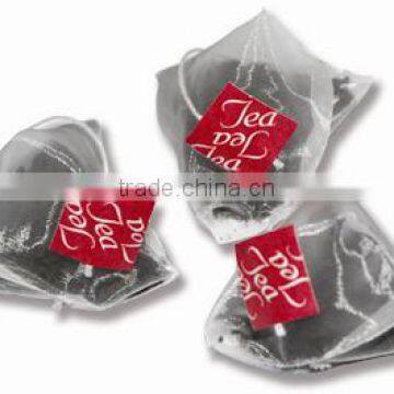 Pyramid tea bag , Nylon triangle teabag , Artistic tea bag & Empty tea bag, Filter tea bag