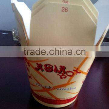 Disposable paper noodle boxes/fast food boxes/pasta boxes