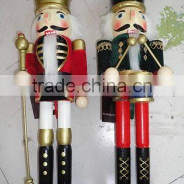 2015 New 15" Wooden Nutcracker Christmas Gift