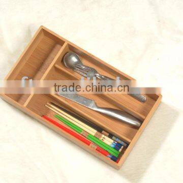 Bamboo Cutlery Tray