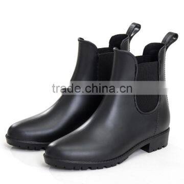 Fashion Chelsea Ankle Rain Boot PVC Boot Wellington Boots for Girls photo-6