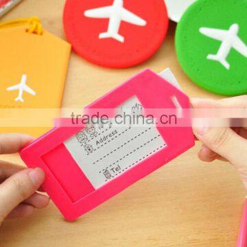 Wholesale Cute Cartoon PVC Soft Silicone Bag Tag Luggage Tag photo-3