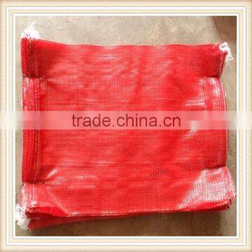 Plastic virgin material or recycled material Material and Drawstring Sealing & Handle pp leno mesh bag