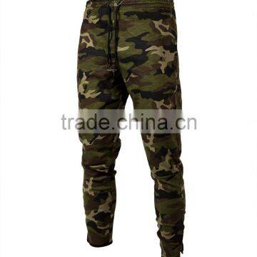 Gym wear custom Logos blank jogger pants fahion camo bottoms