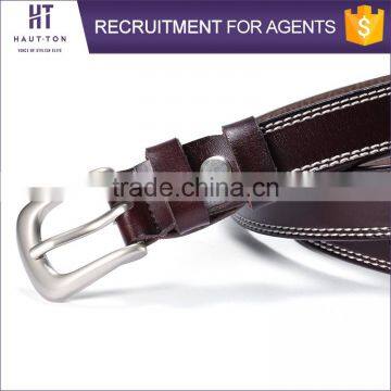 HAUTTON Brand Fashion Casual Ladies Alloy Pin Buckle Waist Belts Hot Sale Woman Genuine Split Cow Leather Belt photo-4