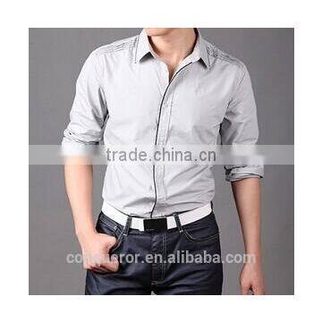 Fashion Men's Slim Fit Shirt, Custom Made Shirt BSRT0020 photo-2