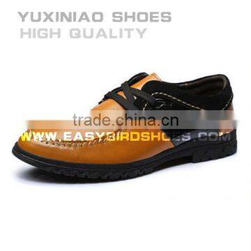 new model style fashion top layer leather casual shoes for men have sample, men casual shoes fashion high quality for male