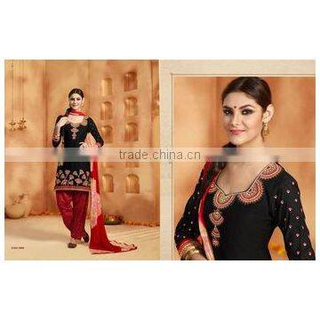 Fabulous Embroidery Patiala Readymade Suits