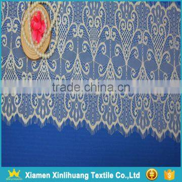 French Lace 21cm Wide Non - Elastic Cheap Lace Fabric photo-2