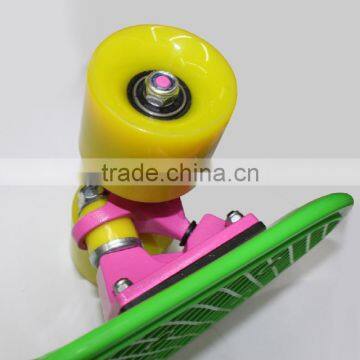 HSJ59 Banana Board 22 Inch Plastic Board Fish Complete Skateboard photo-5