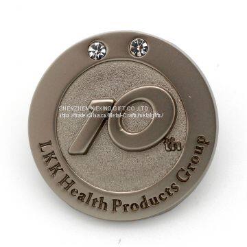 Cheap Custom Logo Metal Blank Magnetic Name Badge