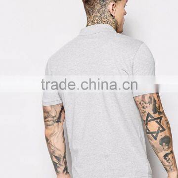 2016 New Brand Polo With Floral Yoke Print Short Sleeves Polo Shirt With Customized Logo Embroidery Shirt With Rib Collar photo-4