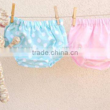 Cute Baby Cotton Bloomer Pure Color Diaper Cover With Bowknot Headband for Infants photo-3