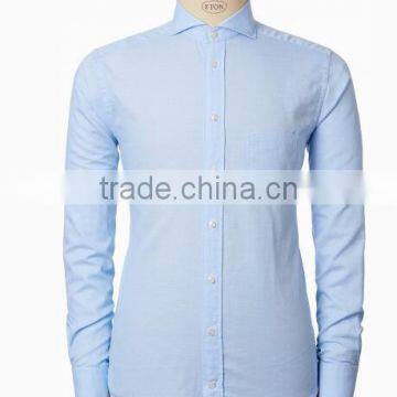 Men's Long-sleeved Shirt Slim Wear Mao Gezi Shirts photo-4