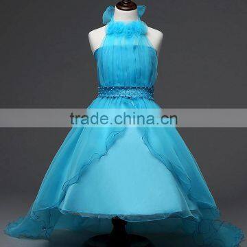 C128#2017 Baby Girls Party Dress Unique Baby Girl Names Images Baby Girl Wedding Dress photo-6