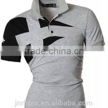 Trade Assurance Ring Spun Cotton Fabric Custom Fake Man Polo t Shirt Different Colors photo-3