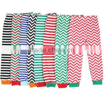 2016 New Arrival Chevron Pajamas Pants Kids Stripe Pajamas Girls Leggings photo-3