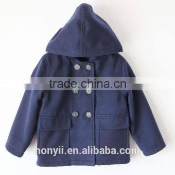 BABY KID CHILDREN'S HOODED WOOL JACKET