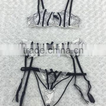 Night Secret Sexy Underwear Soft Cup Bra Belt Brief Range Sexy New Arrival photo-2