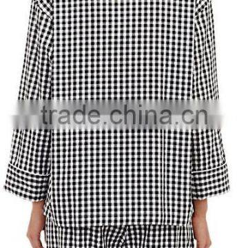 Promotion Good Quality 100% Cotton Made Women's Pajamas photo-4