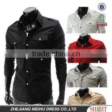 Fashion Style Mens Luxury Casual Dress Shirts