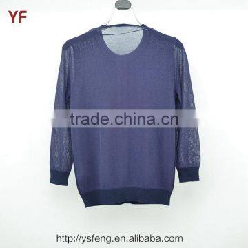 Ladies Beautiful Transparent Woman Sweater photo-2