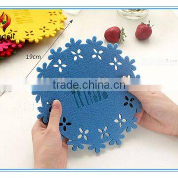 Laser Cut Decoration Pot Holder With Logo Printed for Kitchen Accessory photo-3