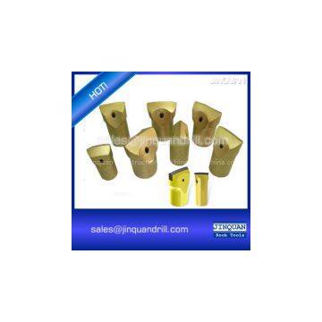 JINQUAN 30mm Hard Rock Drill Taper Chisel Bits for Sale photo-3
