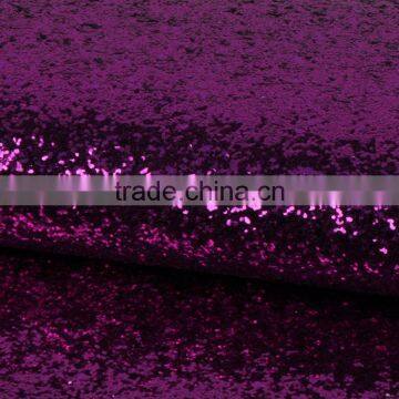 Over 10 Years Experience Fluorescence Color Purple Glitter Fabric photo-6