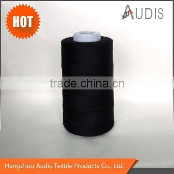 Spun Polyester Sewing Thread Black Dark Color 402, 40/2, 40S/2