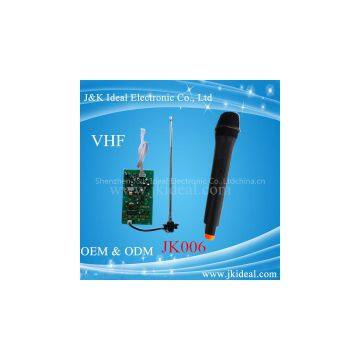 JK006   wireless microphone module with handheld microphone