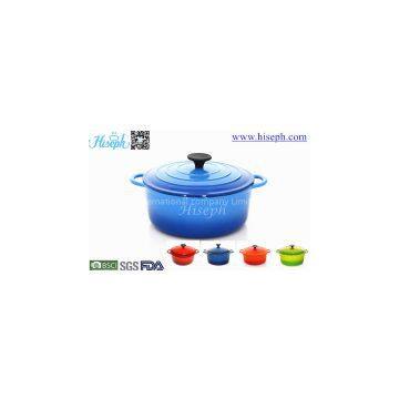 Hiseph Enamel cast iron casserol round oval HSE-1 HSE-2