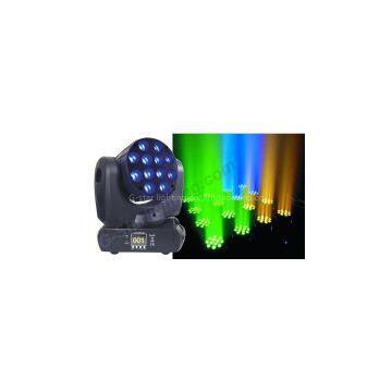 High quality RGBW 4in1 12x12w moving head beam light led wash light for stage lighting