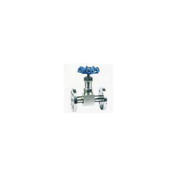 Manometer needle valve